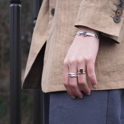 sq emerald bracelet