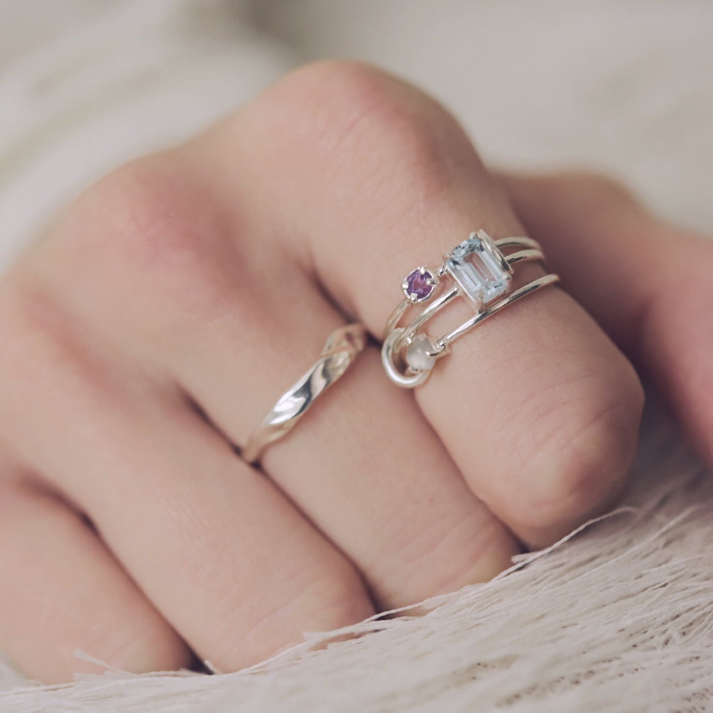 triple mygem ring
